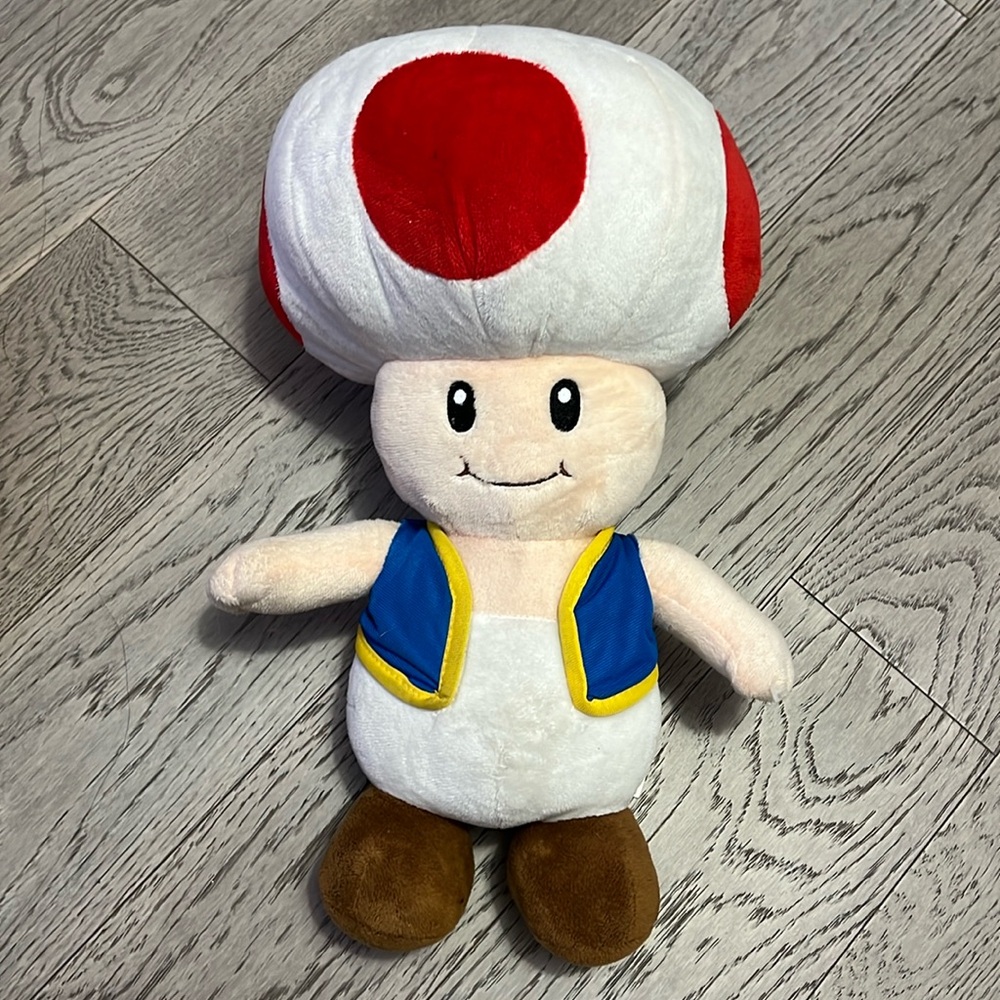 Super Mario Toad stuff toy plush
